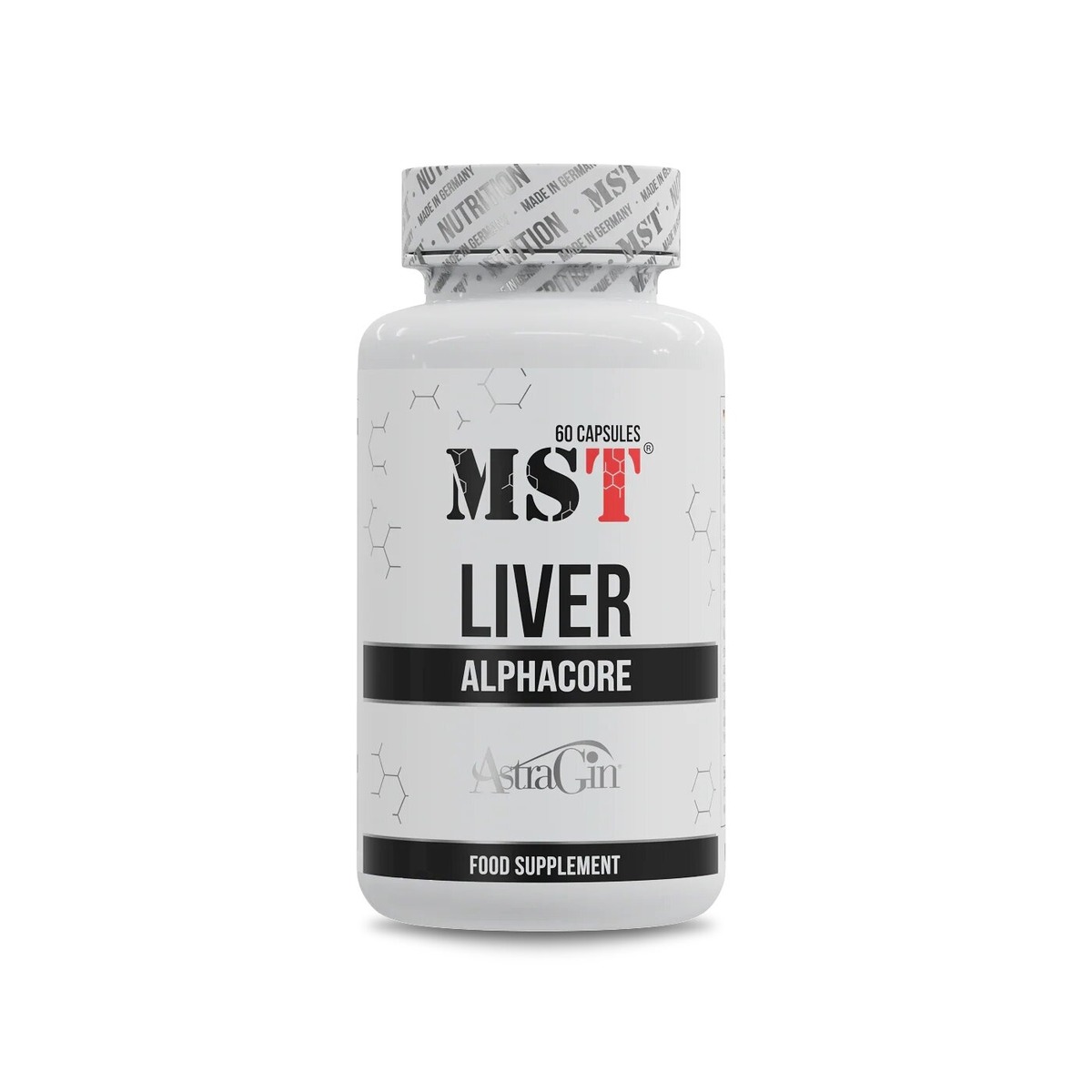Екстракти для печінки MST Nutrition Liver AlphaCore, 60 капсул