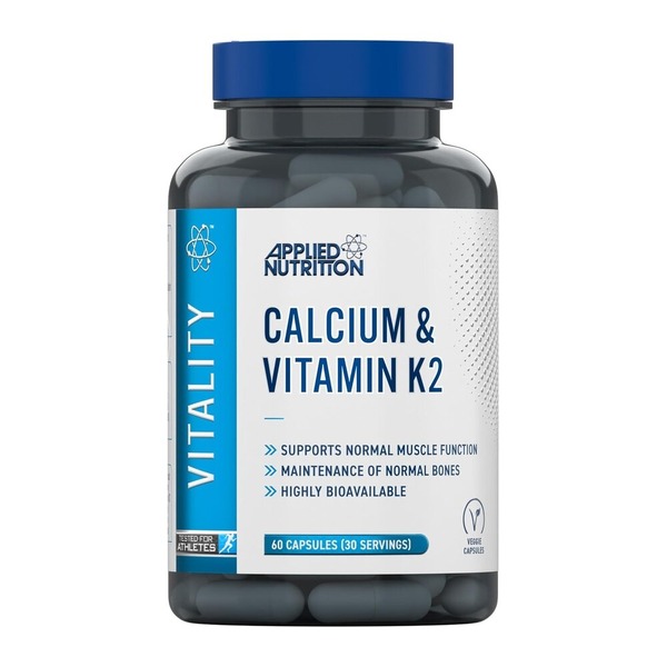 Кальций и витамин K2 Applied Nutrition Calcium & Vitamin K2, 60 капсул