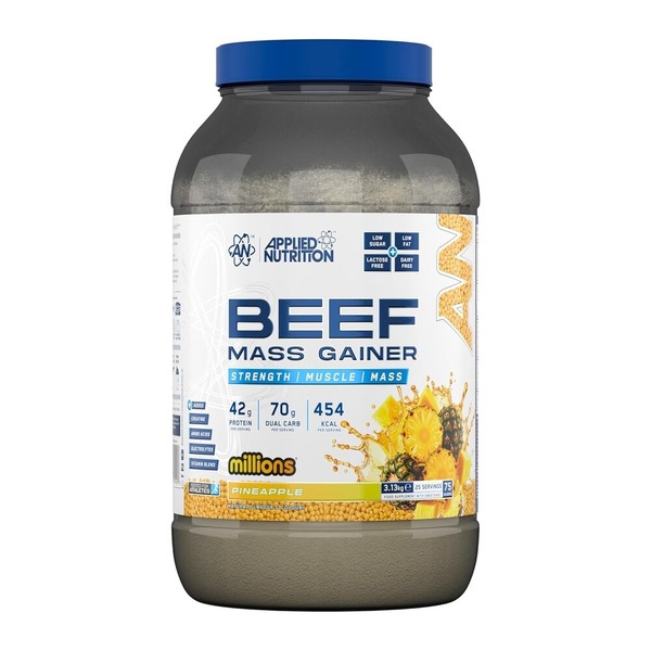 Гейнер Applied Nutrition Beef Mass Gainer, 3.13 кг. Фото 3
