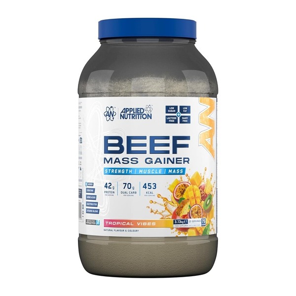 Гейнер Applied Nutrition Beef Mass Gainer, 3.13 кг. Фото 5