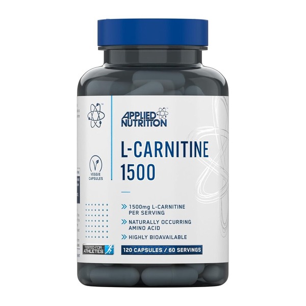 Карнітин Applied Nutrition L-Carnitine 1500, 120 капсул