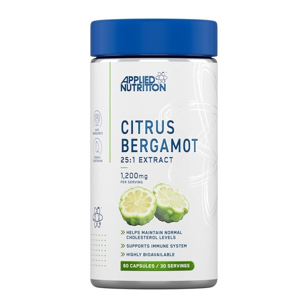 Экстракт цитрусового бергамота Applied Nutrition Citrus Bergamot, 60 капсул