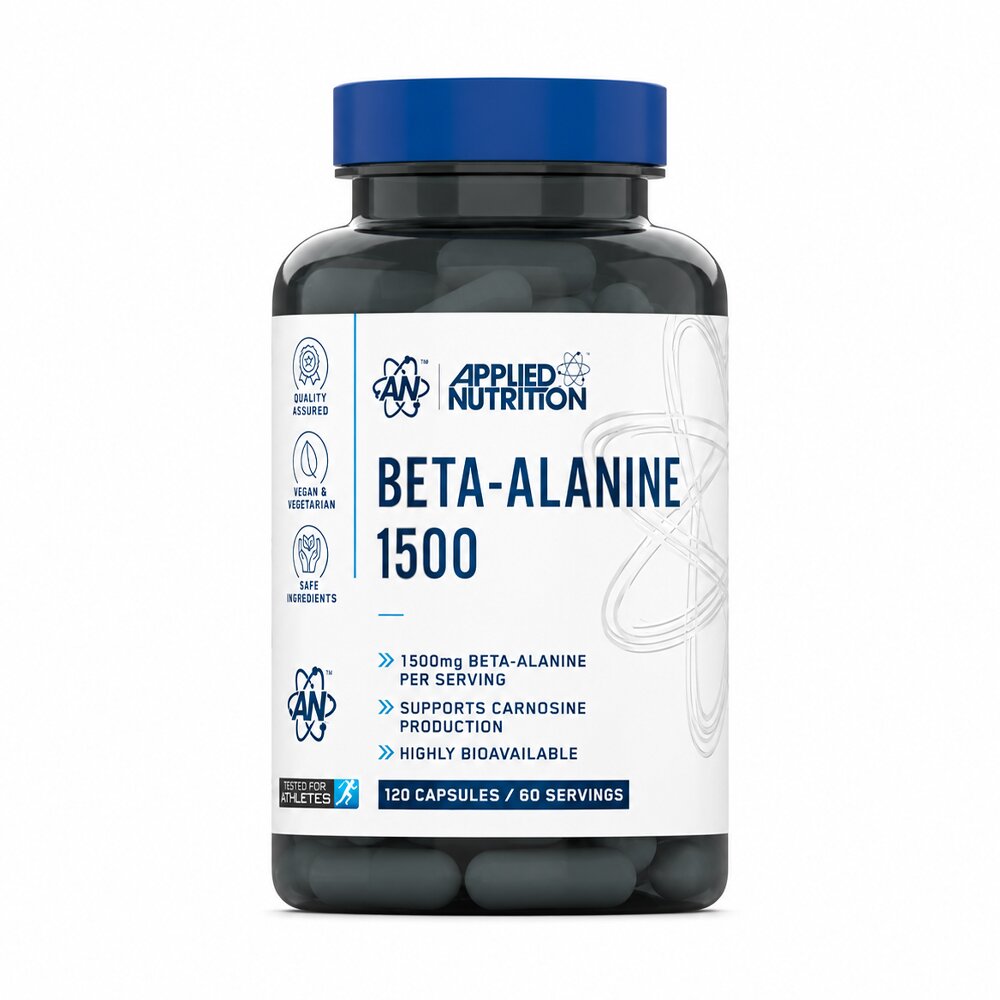 Бета-аланин Applied Nutrition Beta-Alanine 1500, 120 капсул