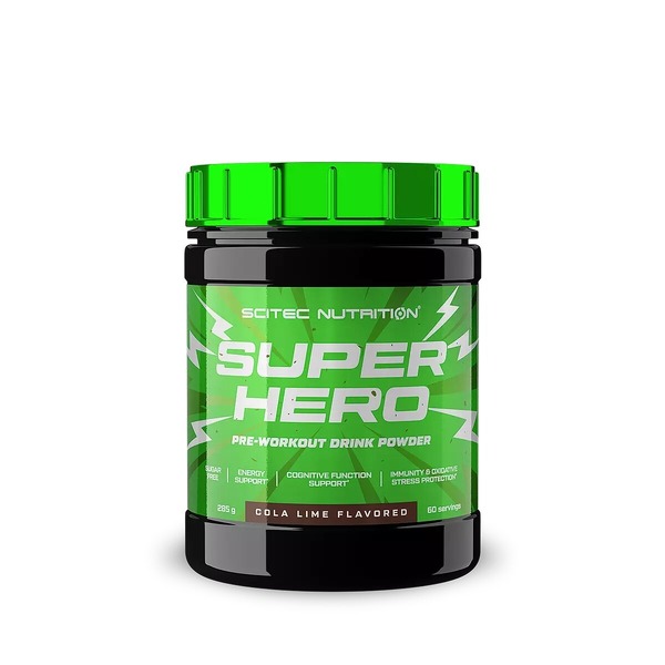 Передтренувальний комплекс Scitec Nutrition SuperHero, 285 грам