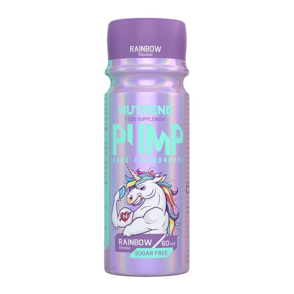 Передтренувальник без кофеїну Nutrend Pump Shot, 60 мл