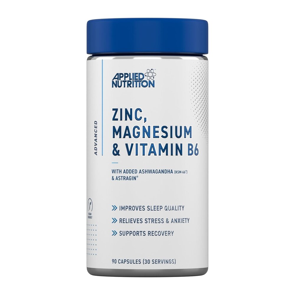 ZMA комплекс Applied Nutrition Zinc, Magnesium & Vitamin B6, 90 капсул