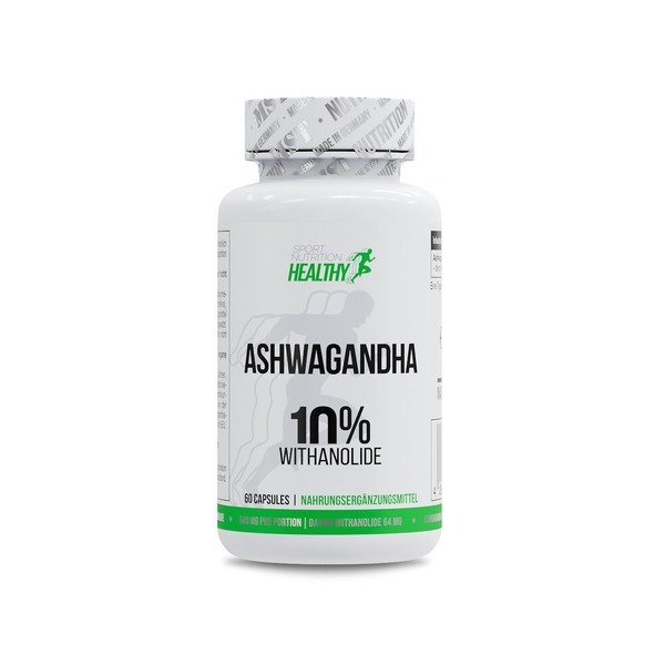 Екстракт ашваганди Healthy Ashwagandha 10%, 60 капсул