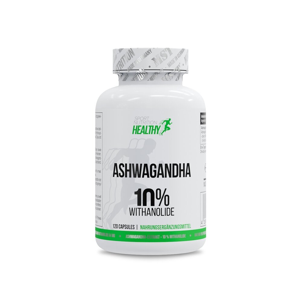 Екстракт ашваганди Healthy Ashwagandha 10%, 120 капсул
