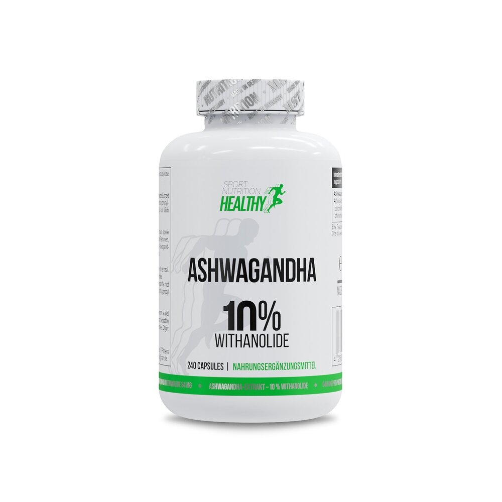 Екстракт ашваганди Healthy Ashwagandha 10%, 240 капсул
