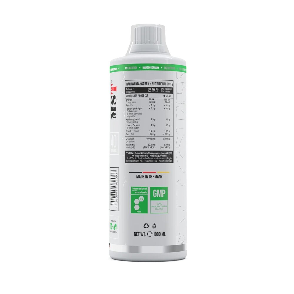 Жиросжигатель MST Nutrition L-Carnitine, 500 мл. Фото 2