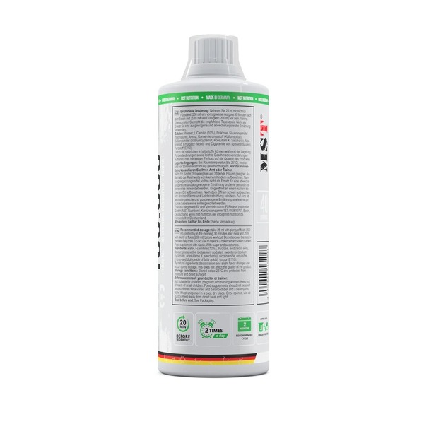Жиросжигатель MST Nutrition L-Carnitine, 500 мл. Фото 3