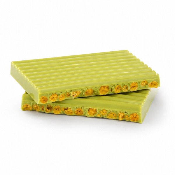 Белый шоколад с матчем Spacefood Space Chocolate Mango Crunch, 25 грамм. Фото 2