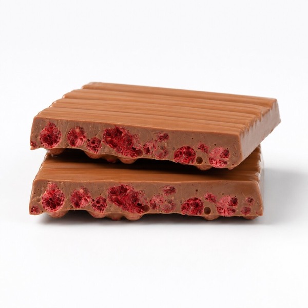 Молочний шоколад Spacefood Space Chocolate Strawberry Crunch, 25 грам. Фото 2