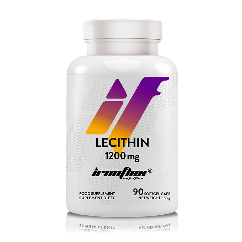 Соевый лецитин IronFlex Lecithin 1200 mg, 90 капсул