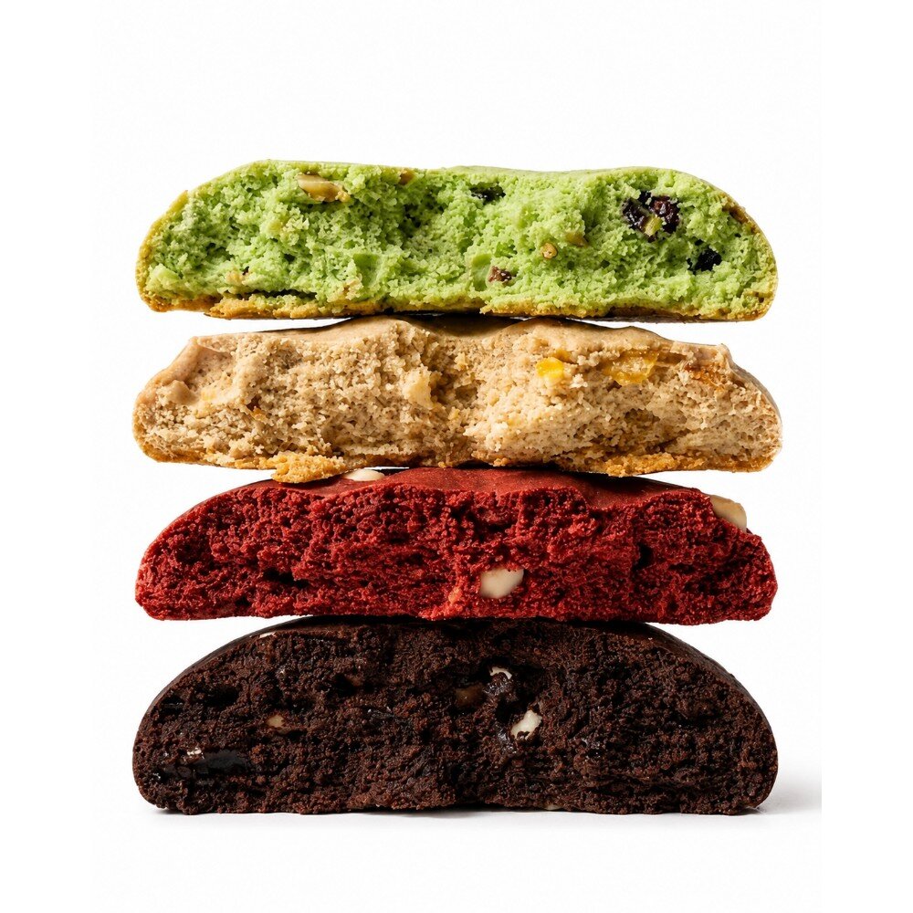 Микс протеинового печенья FitWin Protein Cookie 27%, 8*40 грамм MIX. Фото 2
