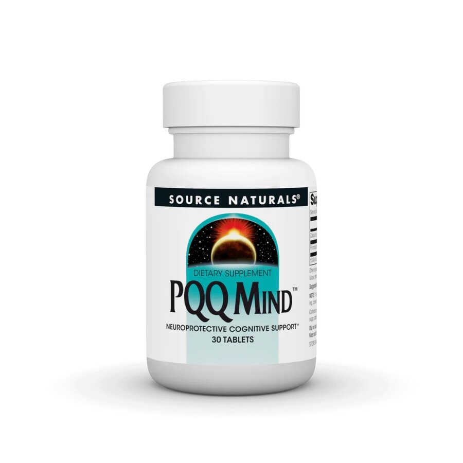 Піролохінолінхінон Source Naturals PQQ Mind, 30 таблеток