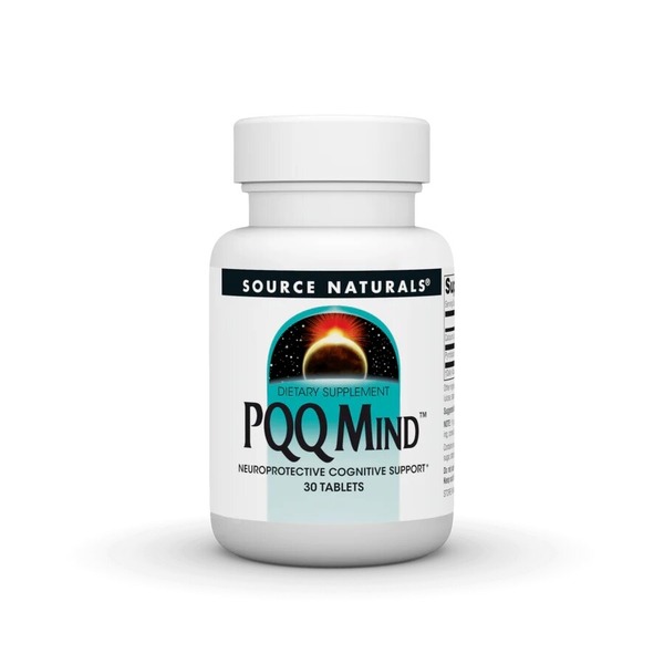 Піролохінолінхінон Source Naturals PQQ Mind, 30 таблеток