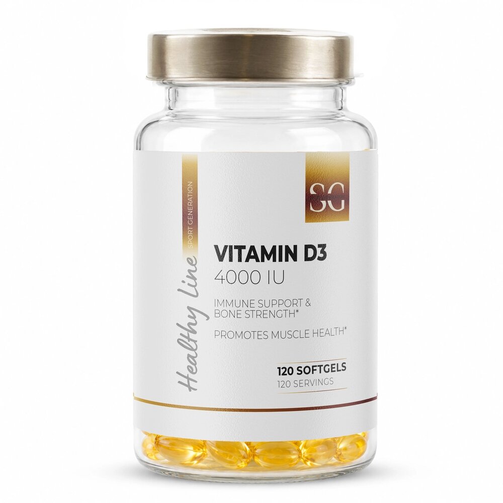 Витамин D3 Sport Generation Healthy Line Vitamin D3 4000 IU, 120 капсул