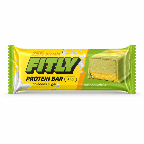 Протеїновий батончик Fitly Protein Bar 25% No Added Sugar, 45 грам. Фото 5