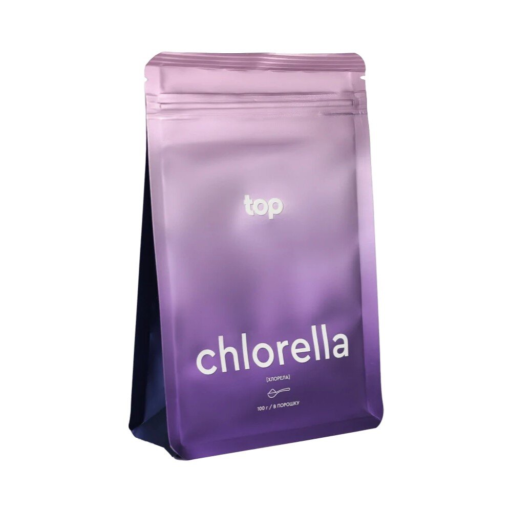 Хлорелла в порошке TOP Chlorella, 100 грамм