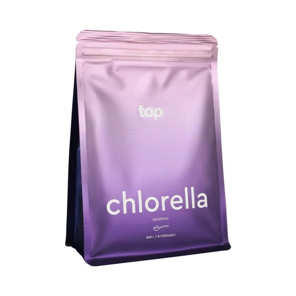 Хлорелла у порошку TOP Chlorella, 500 грам