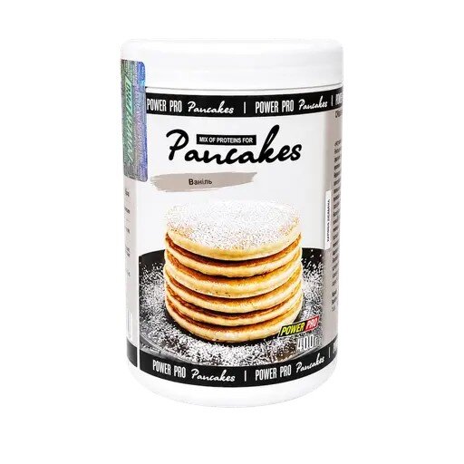 Протеїнова суміш для панкейків Power Pro Pancakes Protein, 400 грам