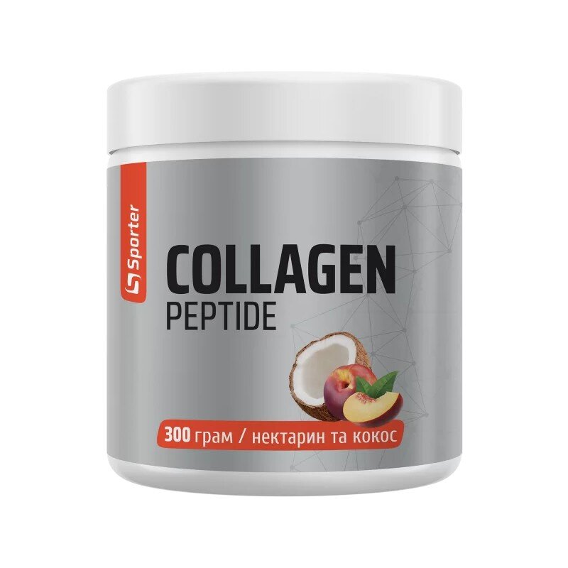 Колагенові пептиди Sporter Collagen Peptide, 300 грам. Фото 2