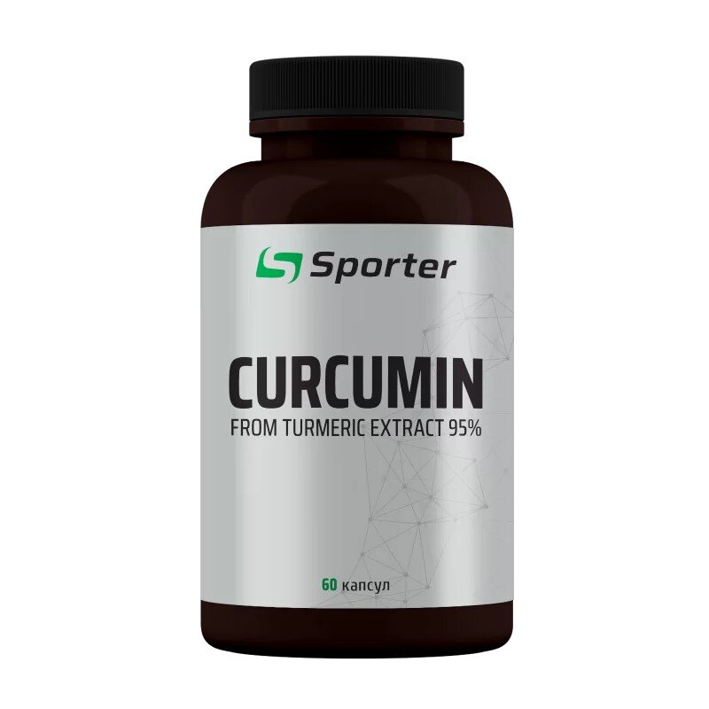 Куркумін Sporter Curcumin 95, 60 капсул