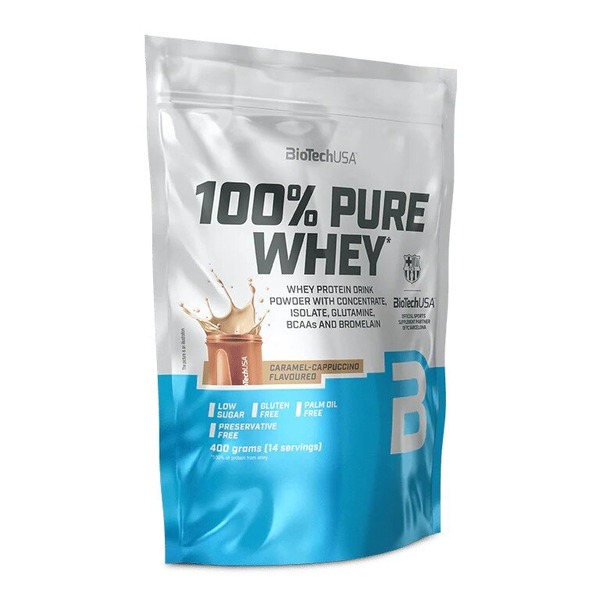 Сироватковий протеїн BioTech 100% Pure Whey, 400 грам