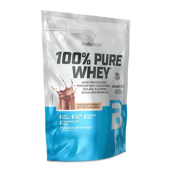 Сироватковий протеїн BioTech 100% Pure Whey, 400 грам. Фото 5