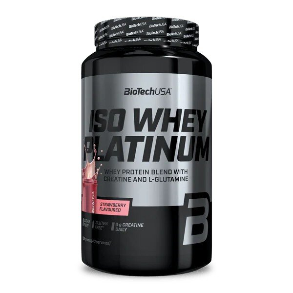 Сироватковий ізолят BioTech Iso Whey Platinum, 908 грам. Фото 2
