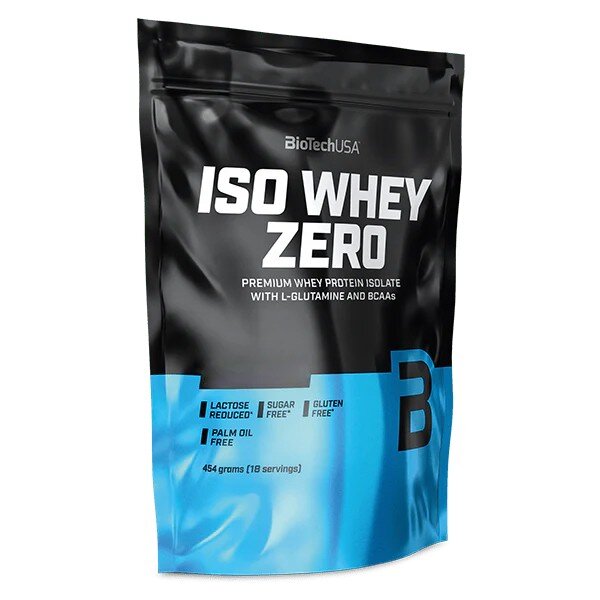 Сывороточный изолят BioTech Iso Whey Zero, 454 грамм