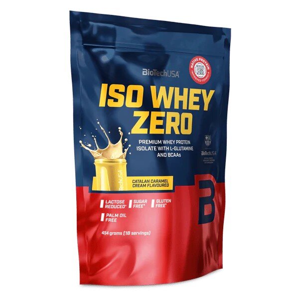 Сывороточный изолят BioTech Iso Whey Zero, 454 грамм. Фото 2