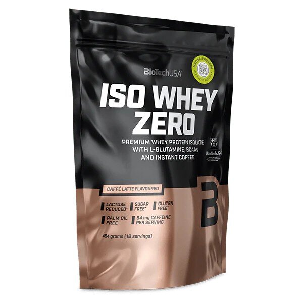 Сывороточный изолят BioTech Iso Whey Zero, 454 грамм. Фото 3