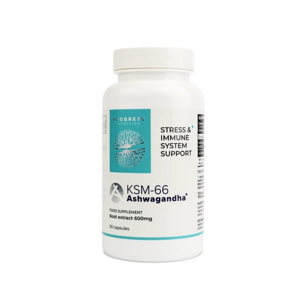 Ашваганда Progress Nutrition KSM-66 Ashwagandha, 90 капсул