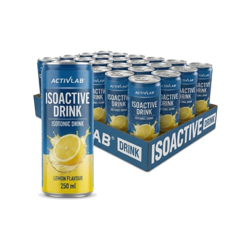 Блок ізотонічного напою ActivLab Isoactive Drink, 24*250 мл