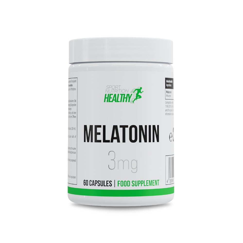 Мелатонін Healthy Melatonin 3 mg, 60 капсул