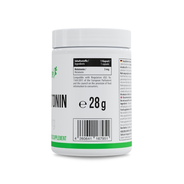 Мелатонін Healthy Melatonin 3 mg, 60 капсул. Фото 2