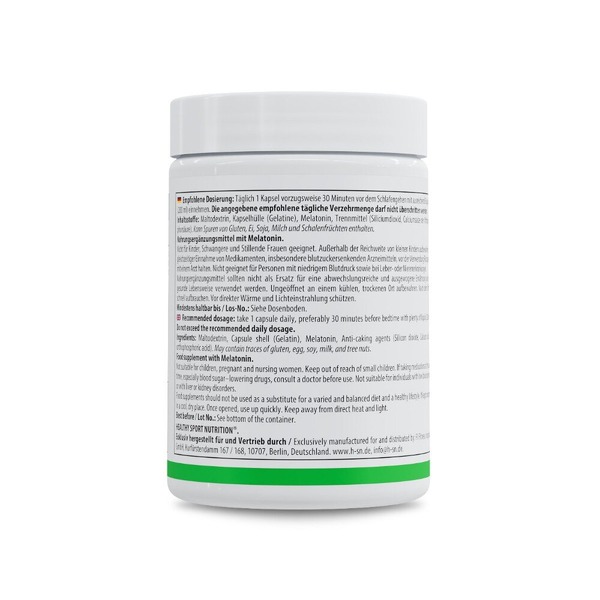 Мелатонін Healthy Melatonin 3 mg, 60 капсул. Фото 3