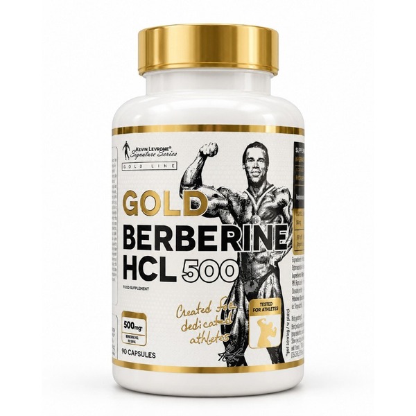 Берберин Kevin Levrone Gold Line Berberine HCL 500 mg, 90 капсул