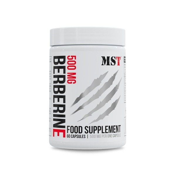 Берберин MST Nutrition Berberine 500 mg, 60 капсул