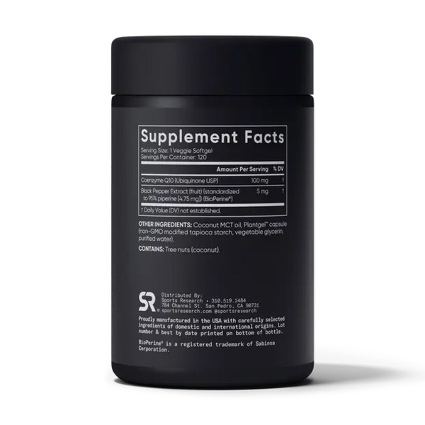 CoQ10 100mg - 120 veg softgels. Фото 2