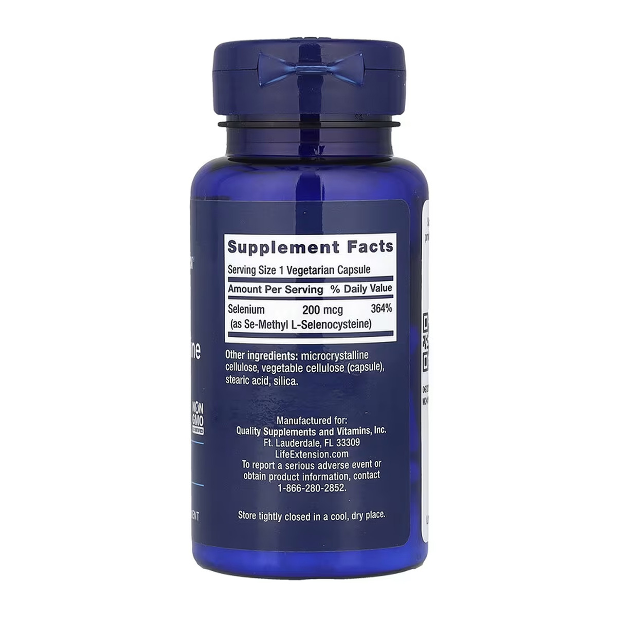 Se-Methyl L-Selenocysteine 200 mcg - 90 vcaps. Фото 2