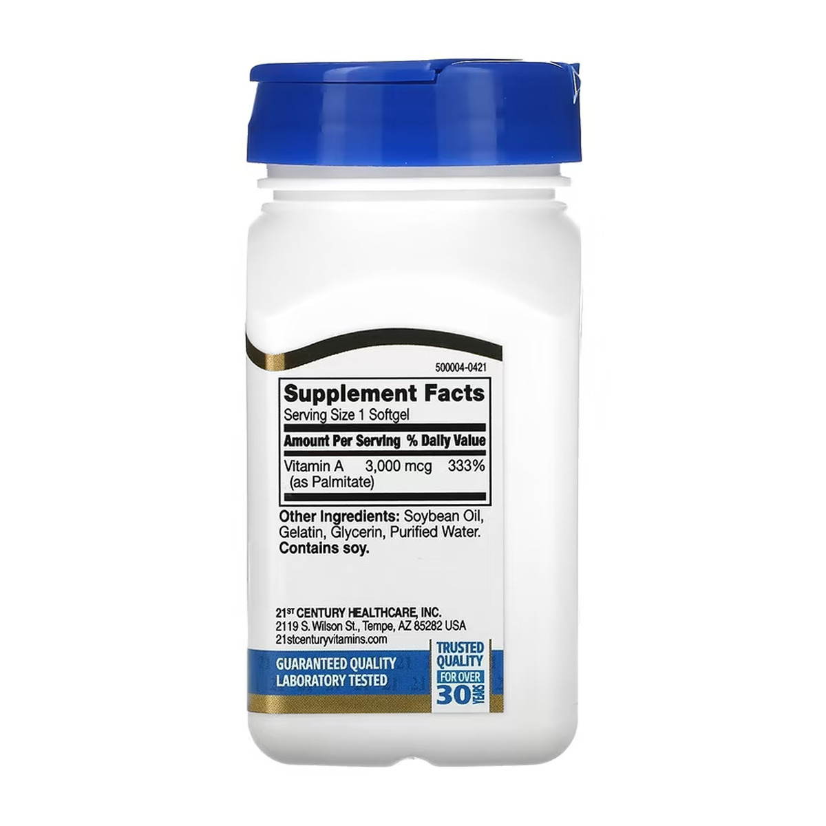 A 3000 mcg (10,000 IU) - 110 softgels. Фото 2