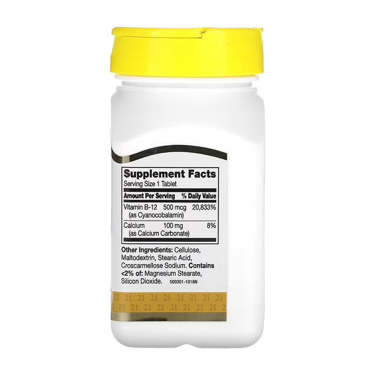 B-12 500 mcg - 110 tabs. Фото 2