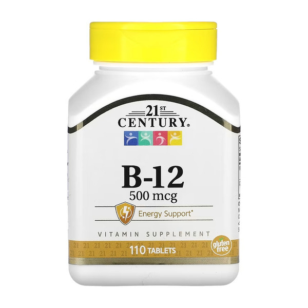 B-12 500 mcg - 110 tabs
