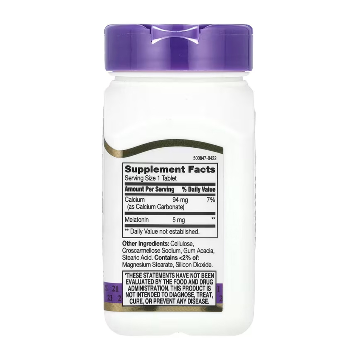 Melatonin 5 mg - 120 tabs. Фото 2