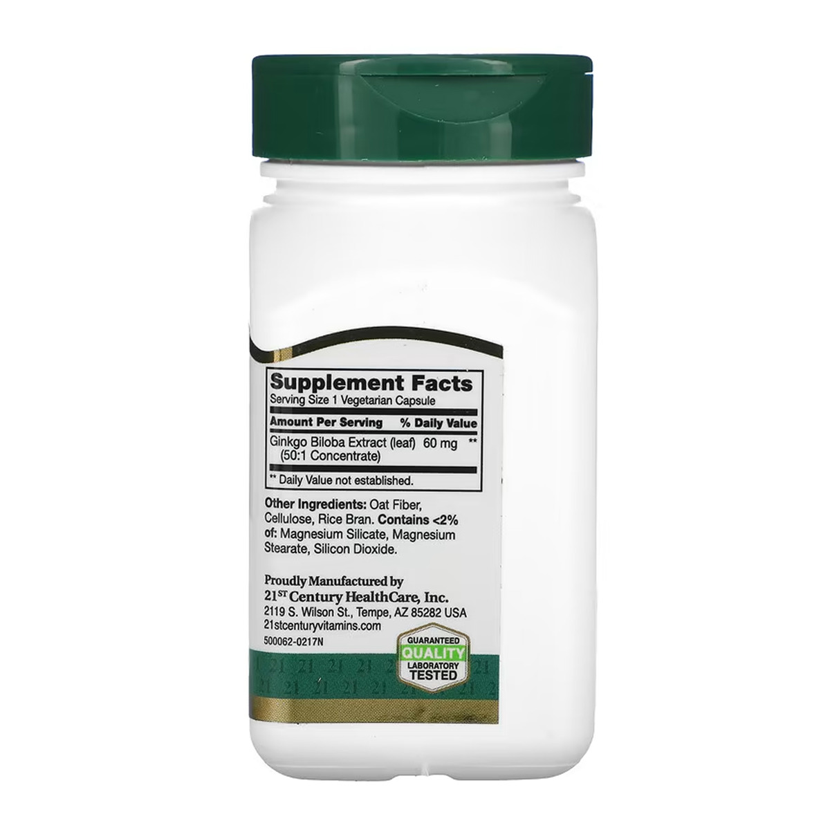 Ginkgo Biloba Extract - 60 vcaps. Фото 2