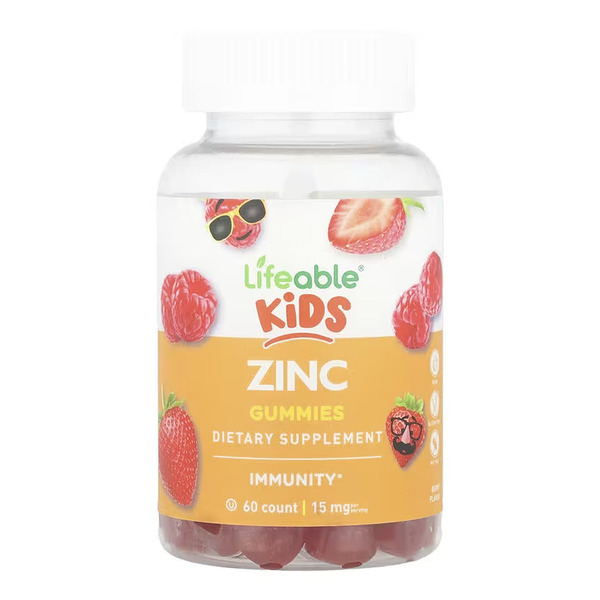 Zinc Kids - 60 gummies (Пошкоджена кришка)