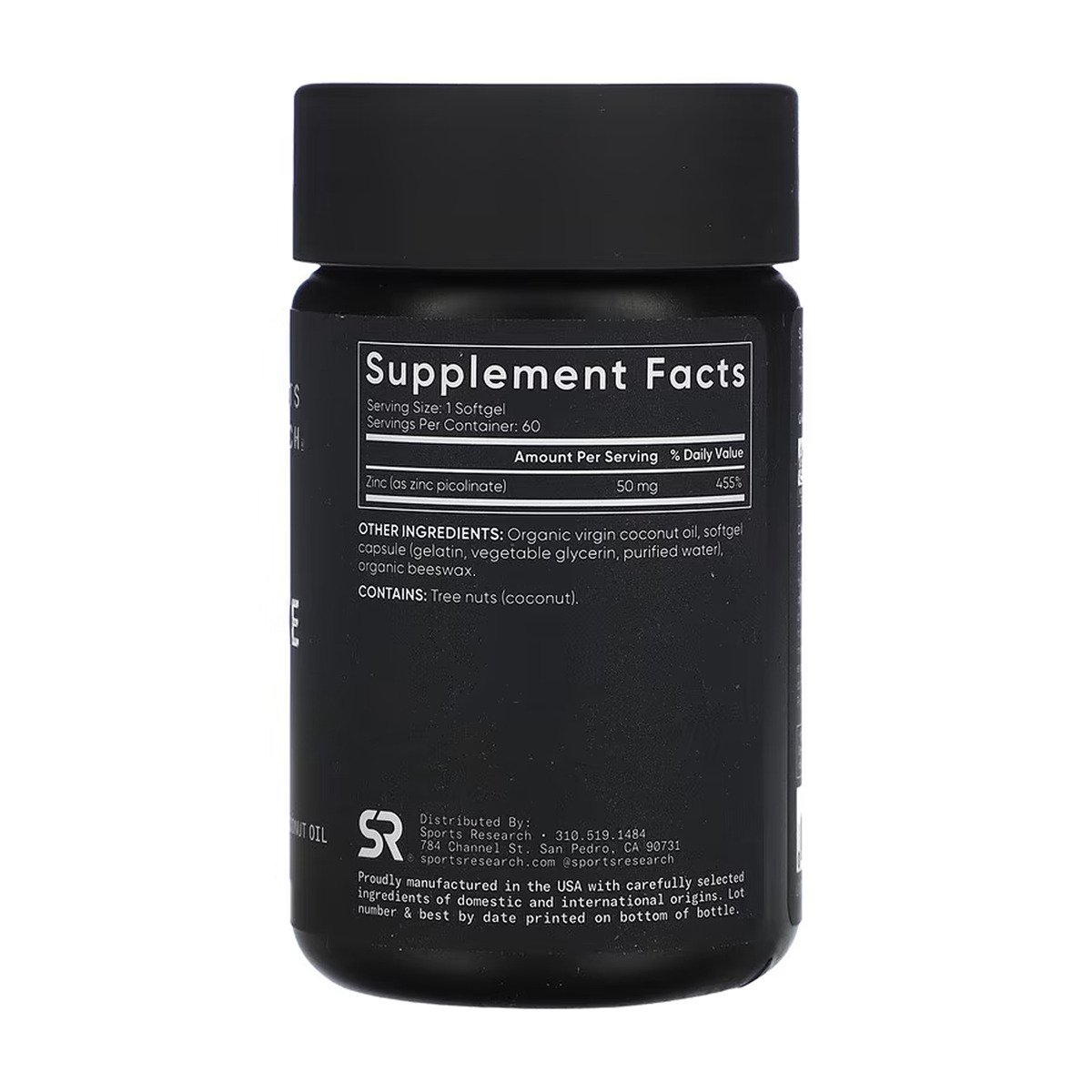 Zinc Picolinate 50mg - 60 softgels. Фото 2